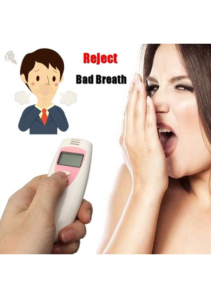Taşınabilir Kötü Nefes Dedektörü Ağız Hijyeni Durum Test Cihazı Ağız Iç Koku Monitör Araçları Yaratıcı Malzemeleri (Yurt Dışından) fırsatları