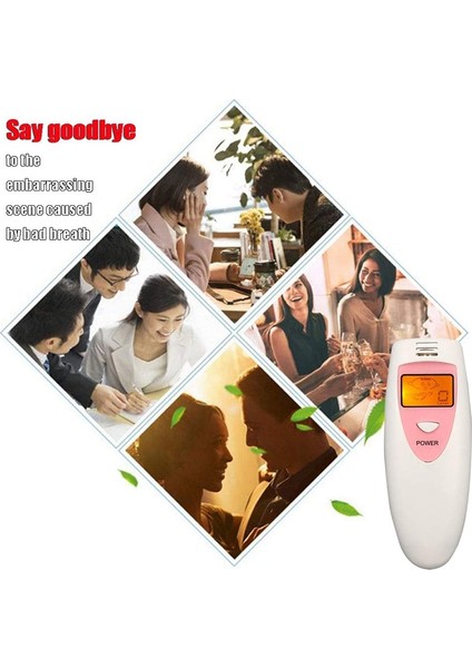 Taşınabilir Kötü Nefes Dedektörü Ağız Hijyeni Durum Test Cihazı Ağız Iç Koku Monitör Araçları Yaratıcı Malzemeleri (Yurt Dışından) indirimleri