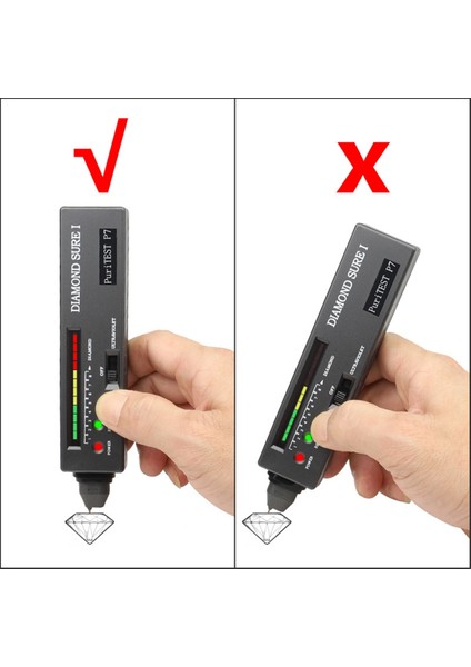 El Tipi Elmas Test Cihazı Moissanite Test Cihazı Elmas Seçici Elmas Değerli Taş Seçme Aracı Yüksek Verimlilik Yüksek Hassasiyet (Yurt Dışından) indirimleri