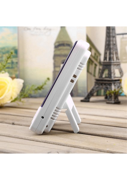 Dijital LCD Iç Mekan Dış Mekan Oda Sıcaklık Nem Ölçer Hava Istasyonu Çalar Saat 4 Tuşlu Model (Yurt Dışından) indirimleri