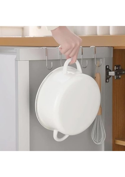 Kapı Üstü Askıları, 6 Adet Çift S Şekilli Askı, Dolap Kapısı ve Çekmece Askısı, Paslanmaz Çelik Dayanıklı Askı, Banyo Yatak Odası Dolap Mutfak Kapısı Için, Kıyafet Çanta Havlu Asma Askısı modelleri