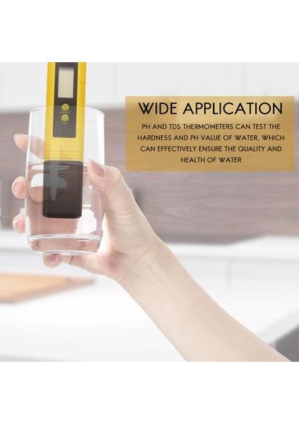 Ph Ölçer ve Tds Ölçer, Dijital Su Kalitesi Test Cihazı, 0-9990 Ppm, Ec ve Sıcaklık Ölçümü 0.01 Ph Yüksek Hassasiyet (Yurt Dışından) fırsatları