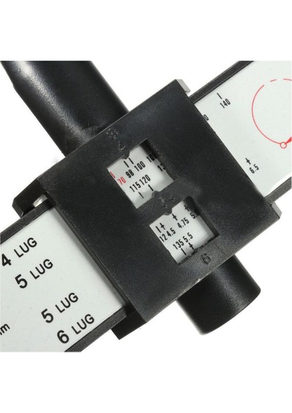 Pcd Ölçer Cetvel Jant Araba Bijon Cıvatası Desen Ölçme Ölçer Takım Deliği 4 5 6 8 Pabucu (Yurt Dışından) indirimleri