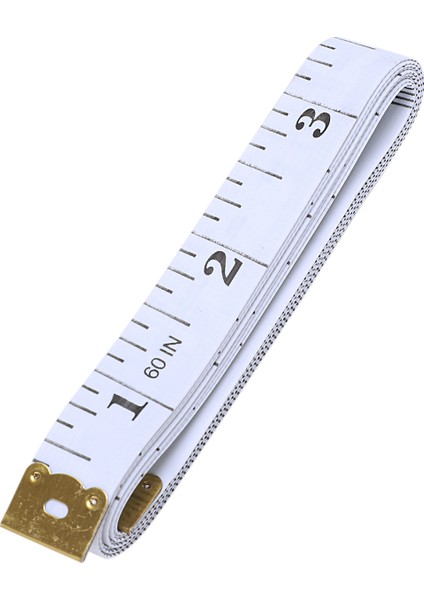 150 cm 60" Yumuşak Plastik Cetvel Terzi Dikiş Kumaşı Mezura (Yurt Dışından)