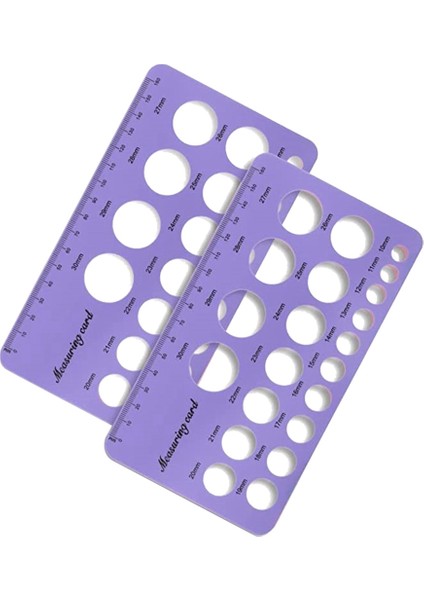 Flanş Silikon Meme Cetveli Flanş Boyutu Meme Ölçme Cetveli Meme Yumuşak Silikon Flanş Boyutlandırıcı, Göğüs Pompası Boyutu Aracı (Yurt Dışından) fiyatları