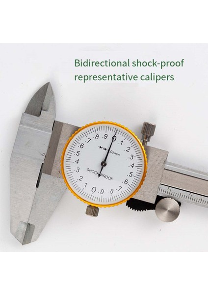0.02MM Yüksek Hassasiyetli Çift Yönlü Darbeye Dayanıklı Kadran Kaliperleri 150 Yükseklik Çap Ölçümü Sürmeli Kumpaslar (Yurt Dışından) modelleri