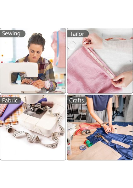 Adet Vücut Ölçüm Bandı 60 Inç Mezura Terzi Geri Çekme Ölçüm Bantları ve Vücut Ölçümü Için Yumuşak Mezura (Yurt Dışından) indirimleri