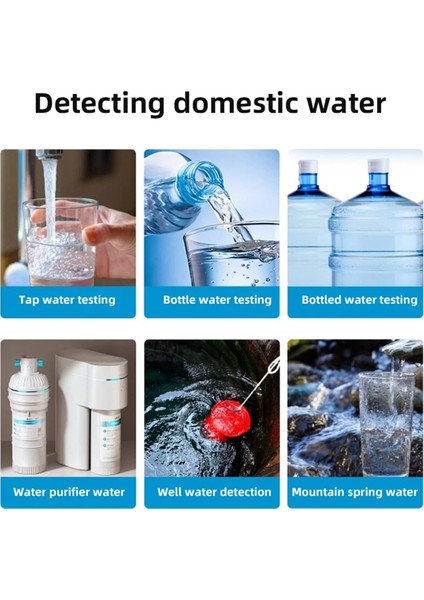 100 Adet 7'si 1 Arada Ph Test Kağıdı Çok Amaçlı Klor/ph/sertlik Test Şeritleri Balık Tankları Kuyu Suyu Test Kağıdı (Yurt Dışından) fırsatları