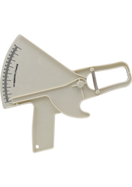 Hassas Kumpas Sebum Kaliper Yağ Klipsi Sebum Kaliper Yağ Kalınlığı Ölçüm Cetveli Kişisel Yağ Cetveli Beyaz (Yurt Dışından)