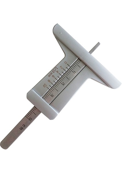 Araba Lastik Desen Ölçüm Cetveli Mini Paslanmaz Çelik Muayene Cetveli Desen Derinlik Muayene Vernier Kumpas Araçları (Yurt Dışından)