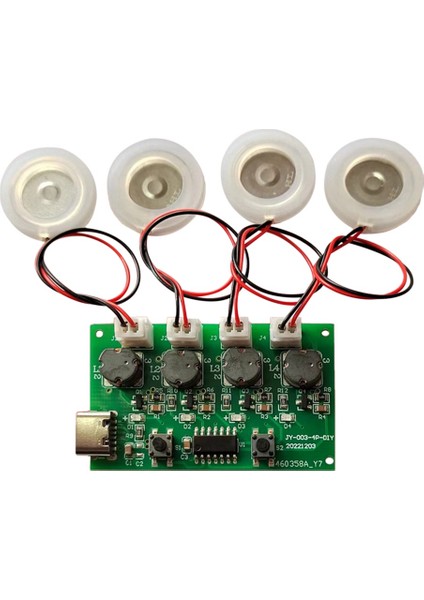Dört Sprey Nemlendirici Modülü Nemlendirici Kontrol Panosu Sürücü Kartı Dört Sprey Nemlendirici Modülü, Set A (Yurt Dışından) indirimleri