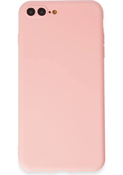 Iphone 7 Plus Kılıf First Silikon - Pudra