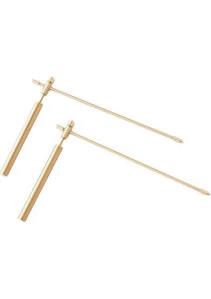 2 Adet Bakır Ejderha Arayan Dowsing Çubuğu Açık Hava Enerji Su Cadısı Ayarlanabilir Dedektör Ölçme Çıkarılabilir Alet (Yurt Dışından) fiyatları