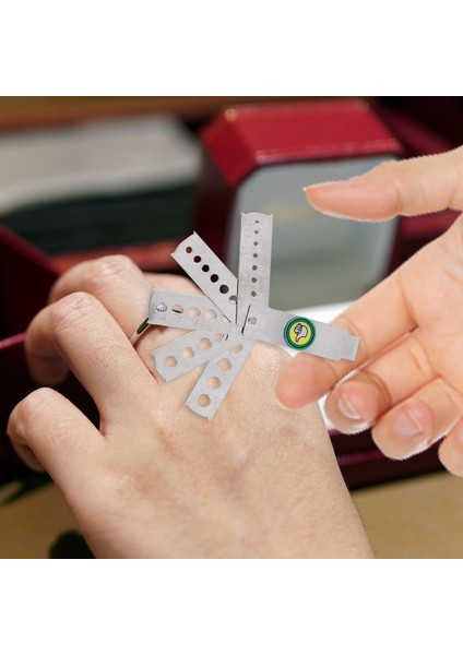 Değerli Taş Takı Elmas Ölçüm Ayağı Boyutu Ölçme Altı Kaliper Aracı Takı (Yurt Dışından) modelleri