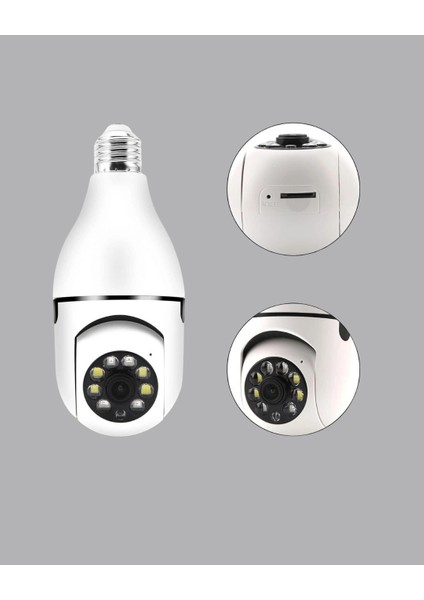 Akıllı Duy Kamera Uzaktan Kontrol ve Geniş Görüş Açılı fiyatları