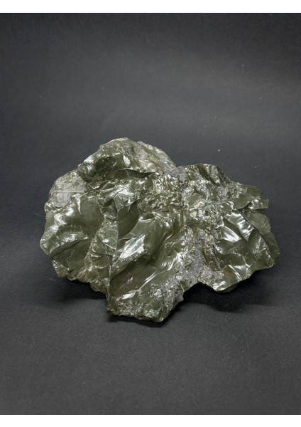 Yeşil Obsidyen Duygu Taşı Doğaltaş Kütle