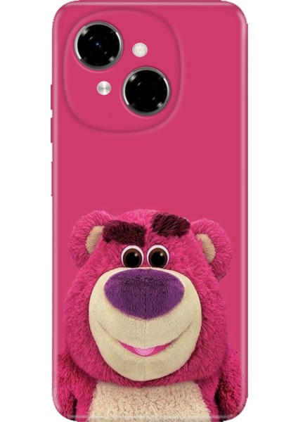 Tecno Spark Go 1 Kılıf Desenli Baskılı Tpu Rubber Kapak Cottoncandy