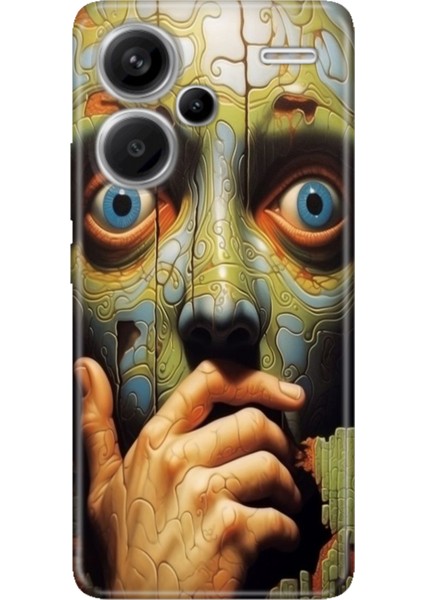 Xiaomi Redmi Note 13 Pro Plus 5g Kılıf Desenli Baskılı Tpu Rubber Kapak Iluzyon