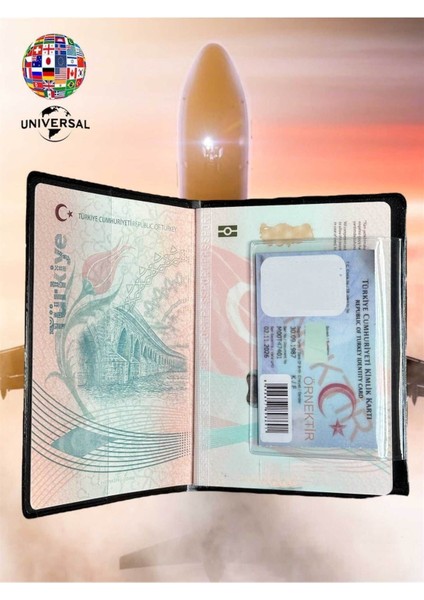 Ikonik Kurbağa Desenli Pürüzsüz Yüzey Deri Pasaport Kılıfı Kabı Tüm Ülke Pasaportlarına Uygun modelleri