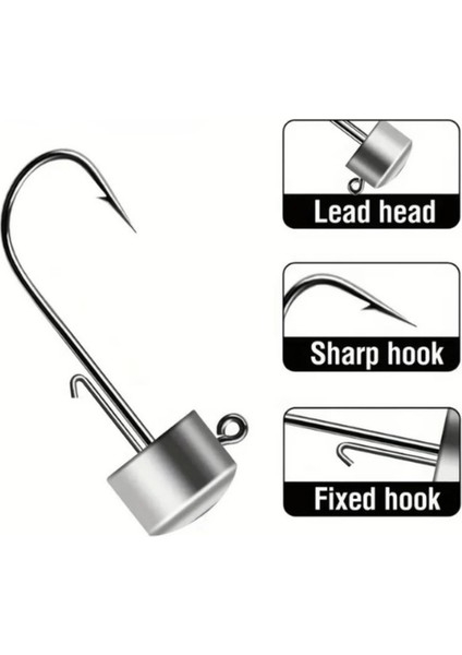 4 Adet 5 gr Mantar Kafa Jig Head,zoka fiyatları