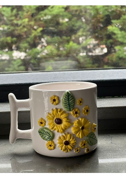 Dev Boy Ayçiçekli 420ML Kupa