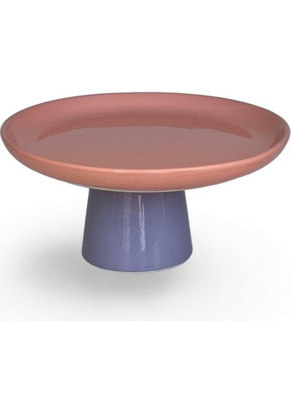 Rengarenk Soft Yavru Ağzı Mor Ayaklı Meyvelik Sunum Kasesi Kek Standı fiyatları