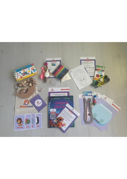 3–6 Yaş Aile Etkinlik Mega Kutusu | 5’li Premium Set – Mutlulama