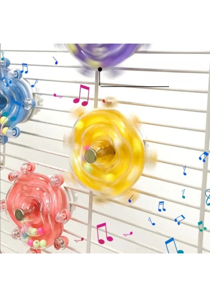 Çıngıraklı Kuş Kafesi Için Çark Oyuncağı modelleri