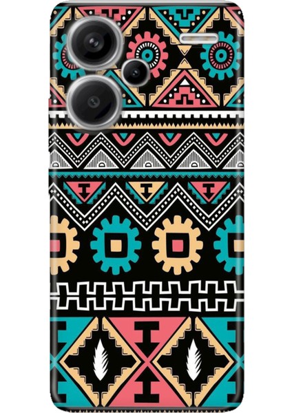 Xiaomi Redmi Note 13 Pro Plus 5g Kılıf Desenli Baskılı Tpu Rubber Kapak Etnik