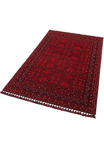 Eko Halı Buhari Bhr 02 Red Afgan Desenli Akrilik Şönil Hav Toz Vermez Etnik Modern Halı fırsatları