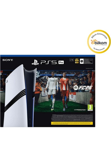 Playstation 5 Pro 2TB / EA Sports FC26 (Bilkom Garantili)