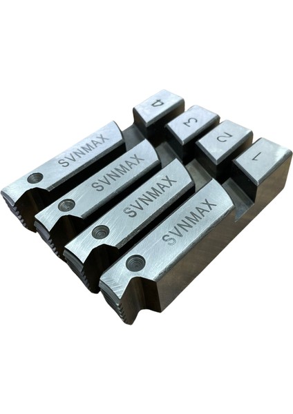 Svnmax 1/2"-3/4"tezgah Pafta Tarak Sertleştirilmiş Krom Çelik 9crsi