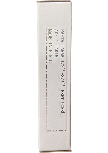 Svnmax 1/2"-3/4"tezgah Pafta Tarak Sertleştirilmiş Krom Çelik 9crsi fiyatları