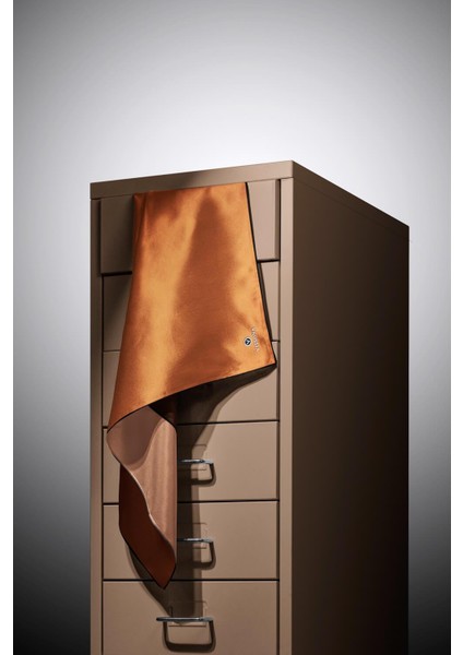 %100 Twill Ipek Degrade Desenli Taba Renkli 90X90 Eşarp Dikim Şekli : El Dikişi fırsatları