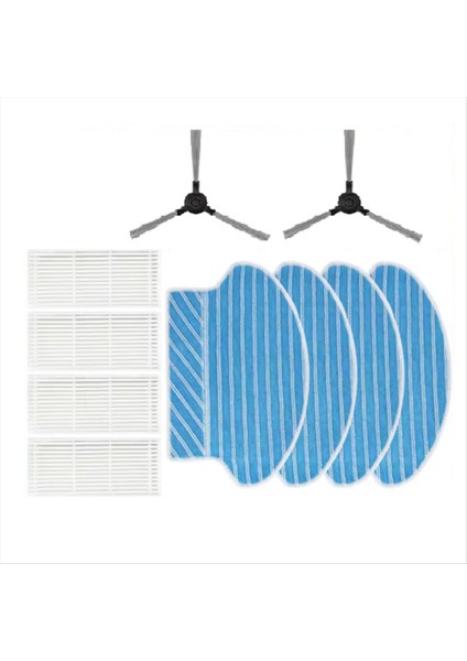 Robzone Duoro X-Clean Süpürme Makinesi Aksesuarları Için 10 Adet Yan Fırça Paspas Filtresi (Yurt Dışından) indirimleri