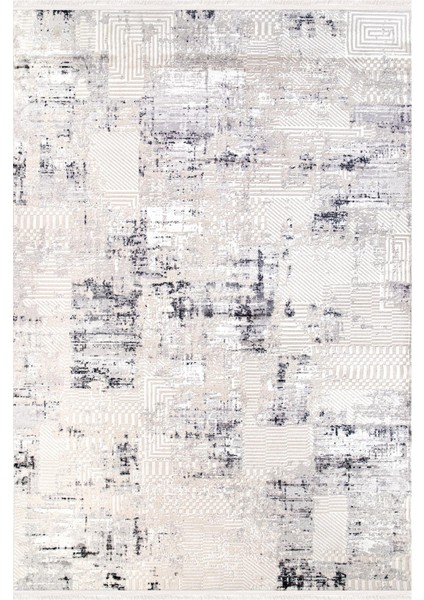 Rose 05 Antrasit Serisi Akrilik Salon Oturma Yatak Odası Halısı