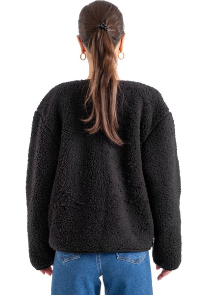 Peluş Çıtçıtlı Ceket - C601 fiyatları