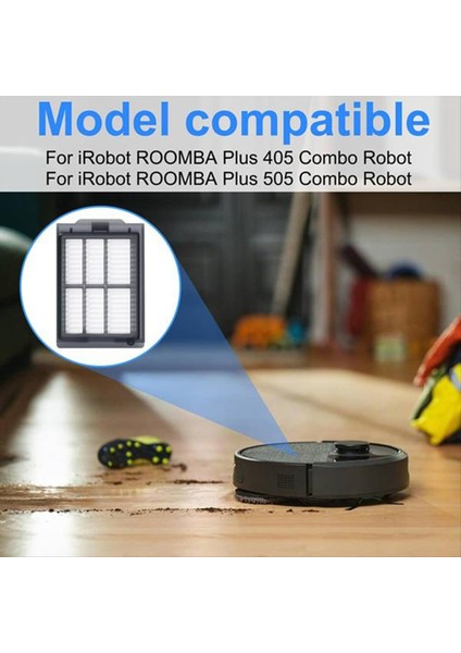 Irobot Roomba Plus 405 COMBO/505 Combo Elektrikli Süpürge Filtresi Yedek Parçaları Için 6 Pcs Filtre (Yurt Dışından) fırsatları