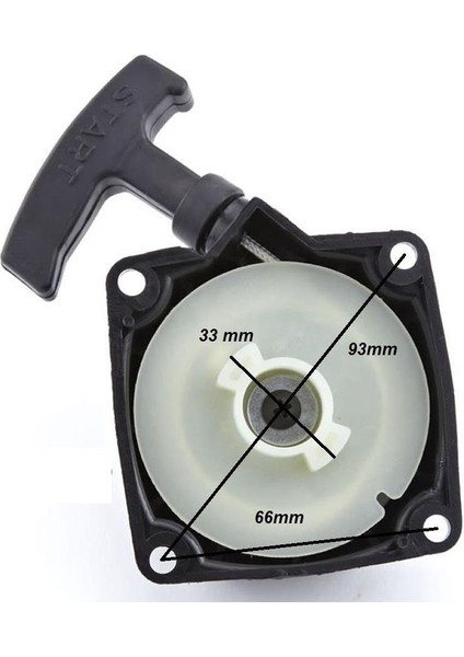 Motorlu Tırpan Starter Kapak Komple Standart fiyatları