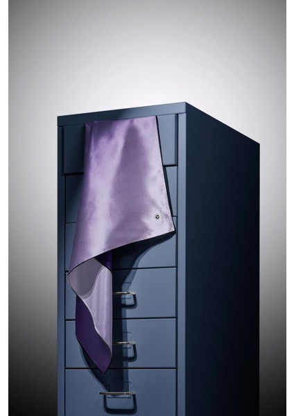%100 Twill Ipek Degrade Desenli Mor Renkli 90X90 Eşarp Dikim Şekli : El Dikişi fırsatları
