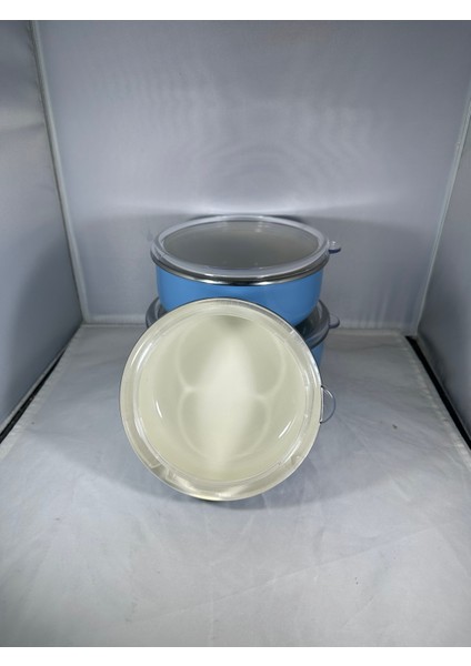 Renkli Emaye Hava Sızdırmaz Saklama Kabı Yoğurt Kabı modelleri