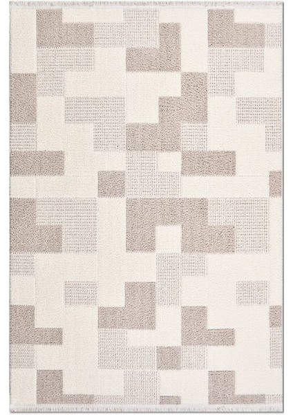 Crea Halı Marjin MJ03K Yumuşak Silinebilir Salon Yatak Odası Koridor Halısı Yolluk