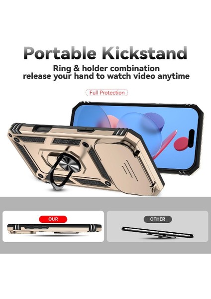 IPhone 17 Pro Max Kılıf ile Uyumlu Araba Mıknatıs Yüzük Hodler Manyetik (Yurt Dışından) fırsatları