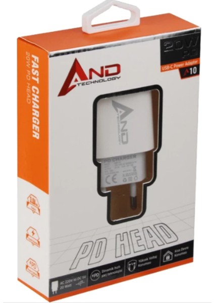 Power 20W Usb-C Adaptör ROYALEKS-AND-A10