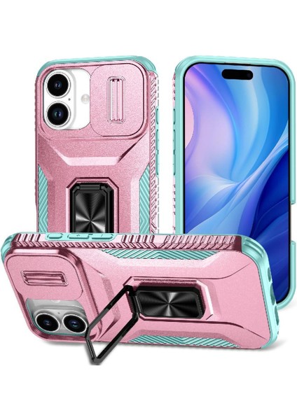 IPhone 17 Lens Koruma Için Kılıf Darbeye Dayanıklı Araba Mıknatıs Yüzük Hodler (Yurt Dışından)