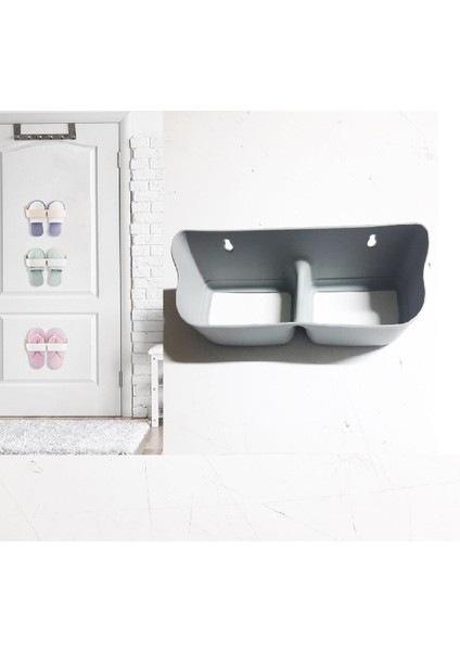 3 Adet Banyo Terlik Tutucu - Kapı Arkası Pratik Raf - Terlik Tutucu fiyatları