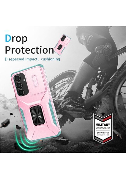 Samsung Galaxy S25 Fe Araba Mıknatıs Lens Koruma Halkası Hodler Için Kılıf (Yurt Dışından) modelleri