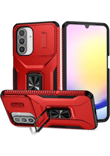 Samsung Galaxy A26 Darbeye Dayanıklı Lens Koruma Araba Mıknatıs Halkası Için Kılıf (Yurt Dışından)