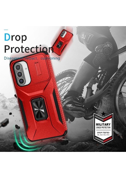 Samsung Galaxy A26 Darbeye Dayanıklı Lens Koruma Araba Mıknatıs Halkası Için Kılıf (Yurt Dışından) fiyatları