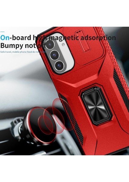Samsung Galaxy A26 Darbeye Dayanıklı Lens Koruma Araba Mıknatıs Halkası Için Kılıf (Yurt Dışından) fırsatları